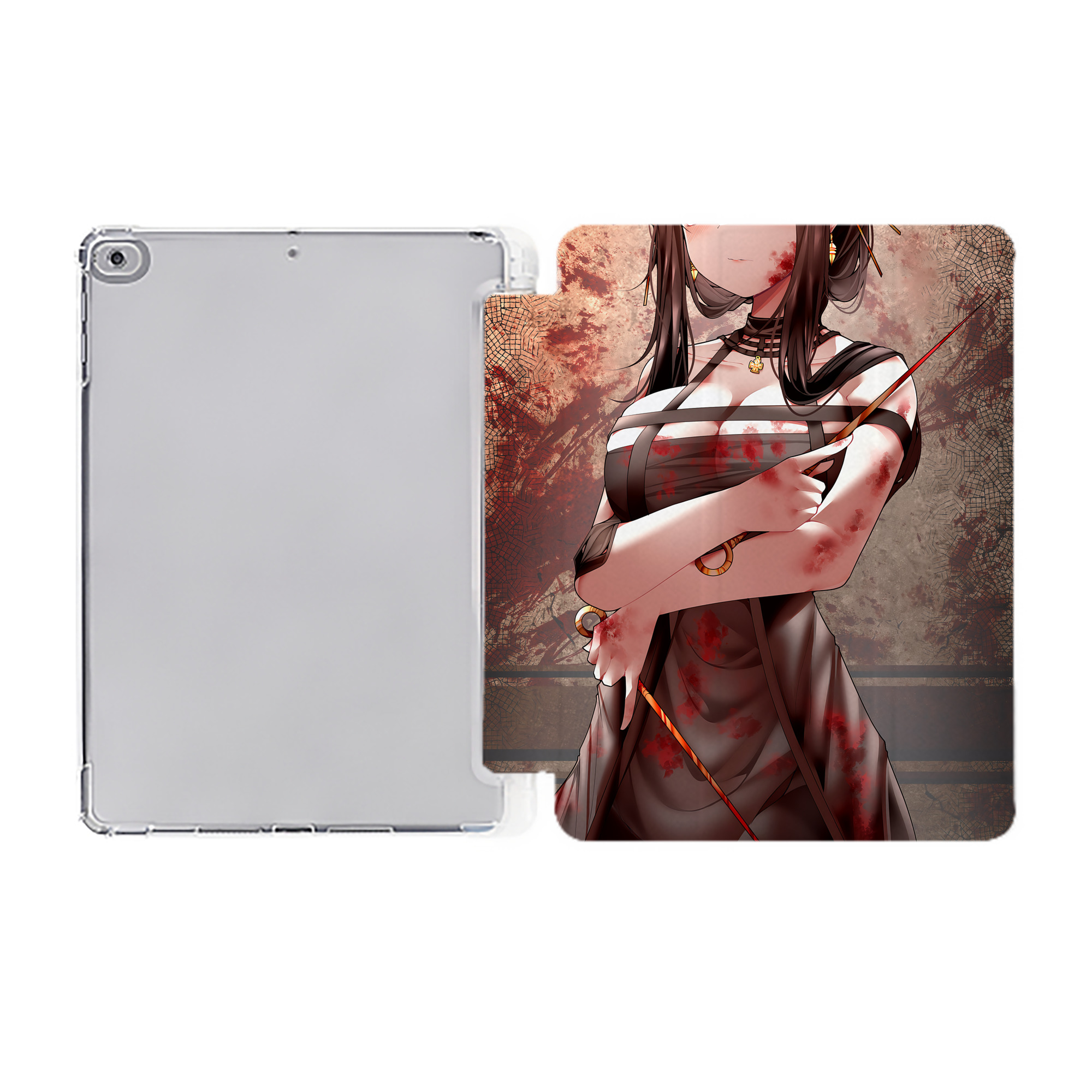 （画像用） SPY×FAMILY间谍家家酒 IPad ケース ペン収納付き 三つ折りスタンド PUレザー×シリコン 対応機種9.5/10.5/10.9インチ